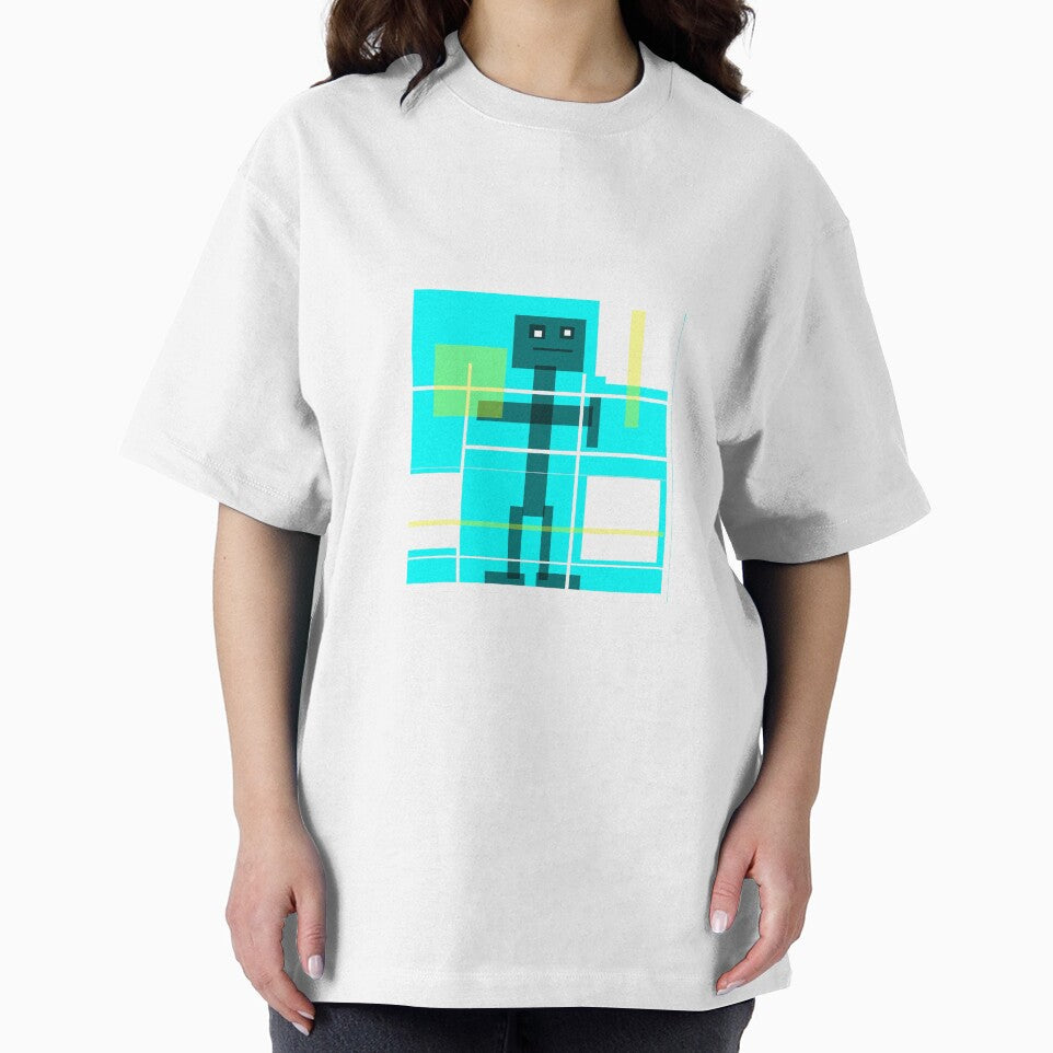 Robot Bob, modern abstract by ackelly4