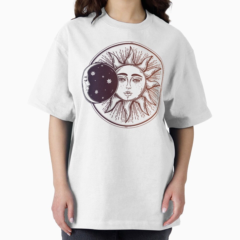 Vintage Solar Eclipse: Sun, Moon and Stars by Magnetic Pajama