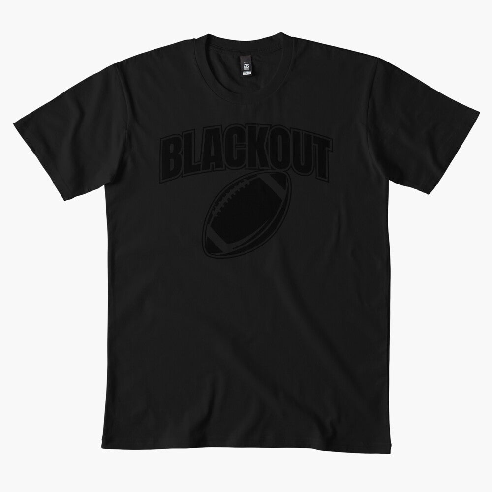 2017 Football Season Official Blackout T Shirt by everydayjane