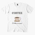 Funny coffee t-shirt and sticker design for barista day by TheJojoman