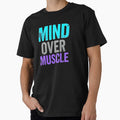 Mind Over Muscle Motivational Workout Apparel by printedartgoods