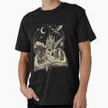 Fantasy Book World Illustration | Magical Storybook Castle and Dragon Art by GRYFFWEAR