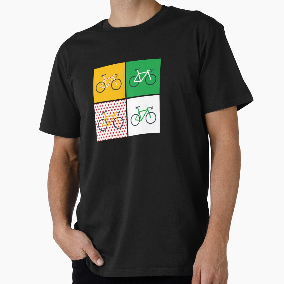 Bike Tour Cycling Modern Graphic by Just Jollity