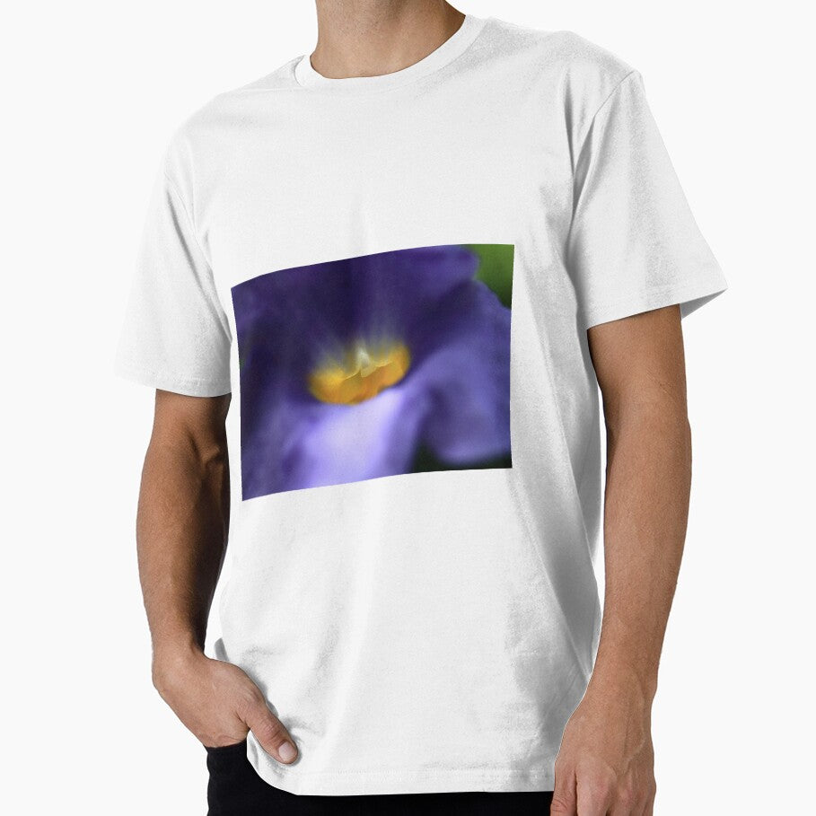Flower Print - Purple and Yellow Flower - Bold Abstract Flower Print by Syman Kaye