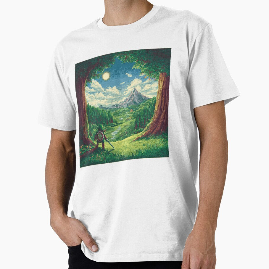 Pixel Hero’s Quest – Retro Fantasy Adventure Artwork by Pixel8Prints