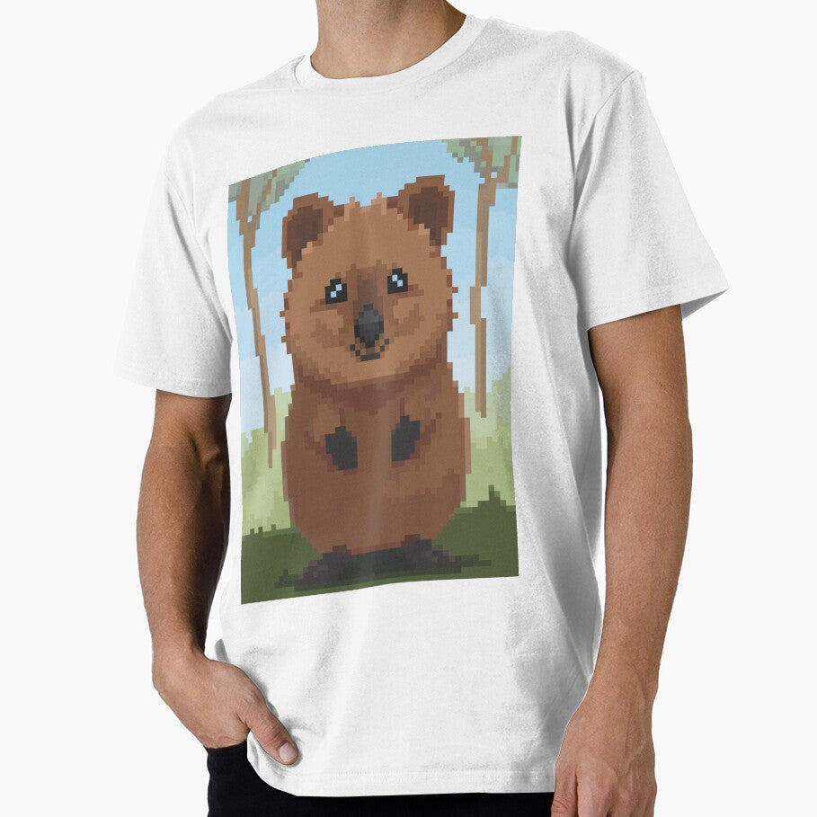 Pixel Quokka  Cute Retro 8‑Bit Australian Animal Art by Pixel8Prints