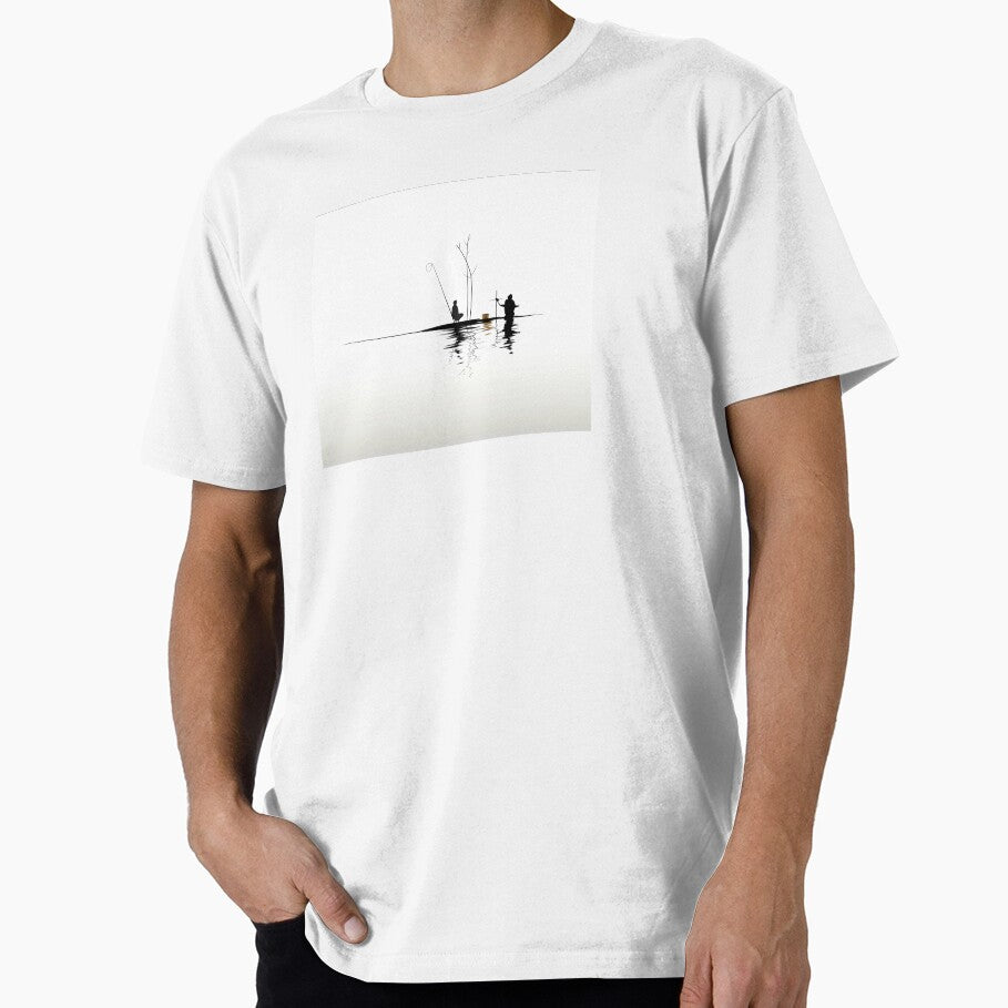 Minimalist digital abstract stick figure art by Feluceo