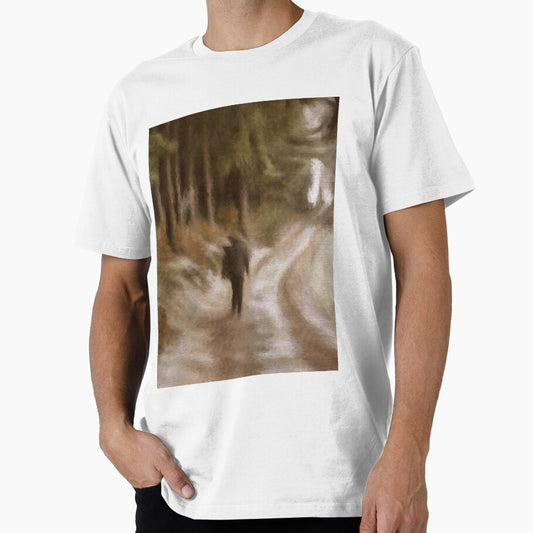 MAN WALKING IN THE FOREST by LEOEXPRESS