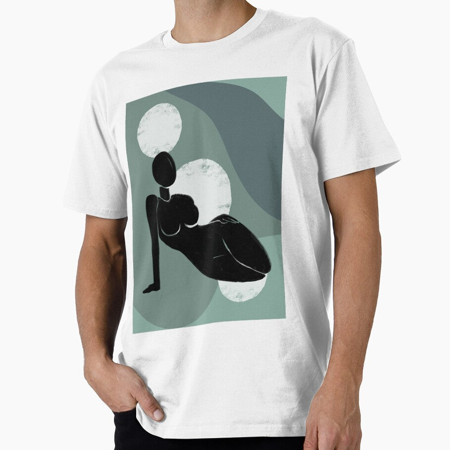 Boho Moons & Woman Silhouette by Dee Creates Art