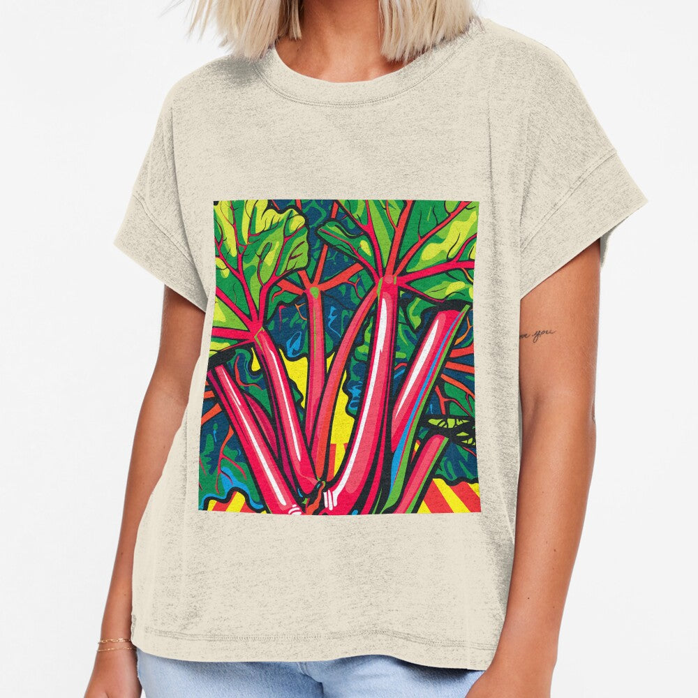 Rhubarb Pop Art 2 by AstroRisq