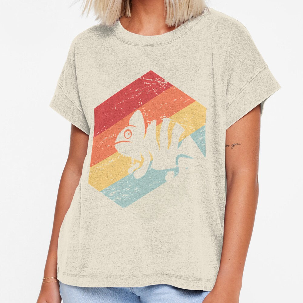 Retro Vintage Chameleon by DarbyVon