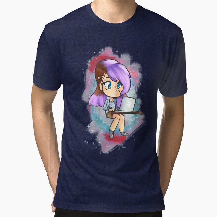 Girl on The Computer by DrummerGirl203
