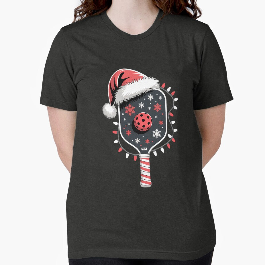 Pickleball Player Christmas Holiday Reindeer Xmas by Moon-Ape