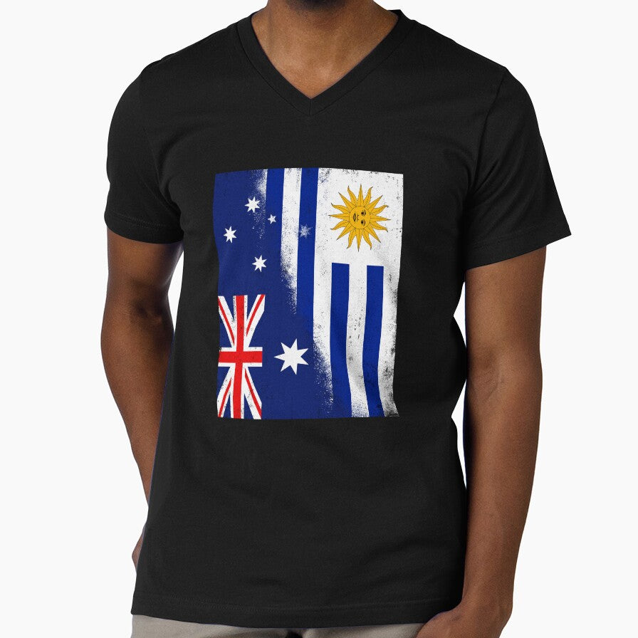Australia and Uruguay, Uruguayan and Australian MixFlags by #mossasdesign