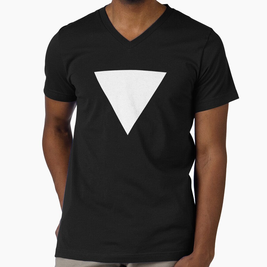 INVERTED WHITE TRIANGLE by Rock-it