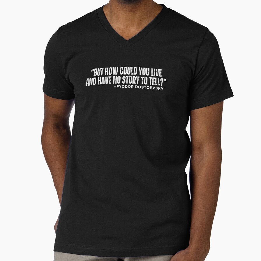 “But how could you live and have no story to tell” - Fyodor Dostoevsky by StickerSparkle
