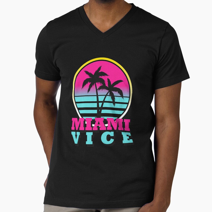 Miami Vice Beach sunset by dienthoaididong