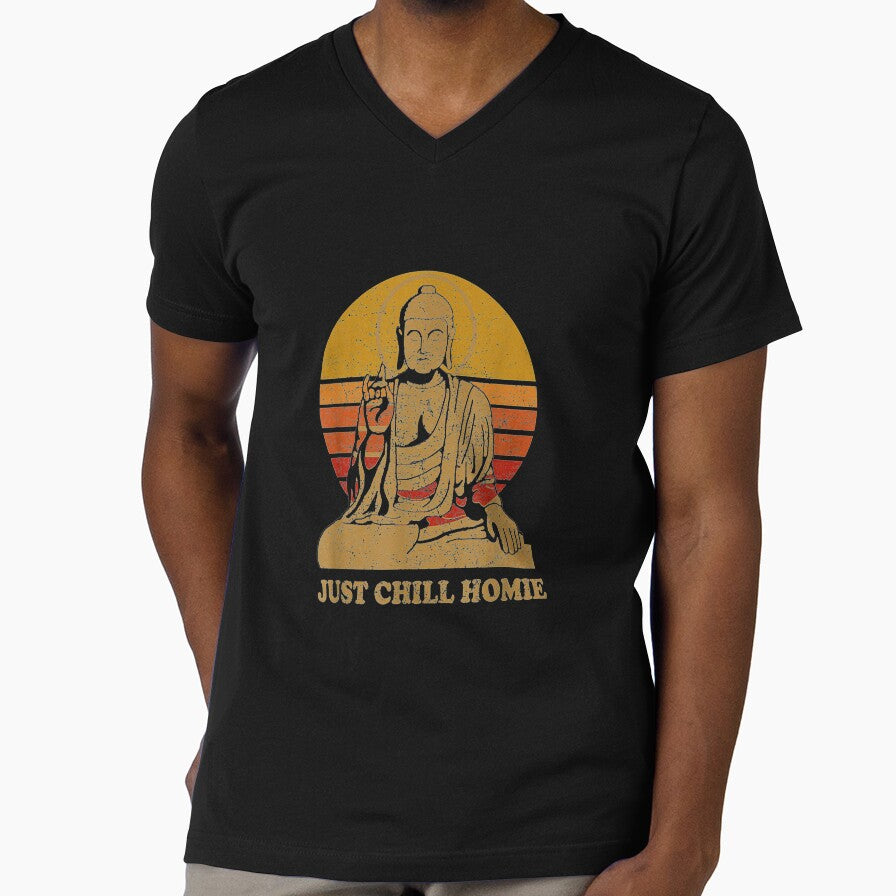 Buddha Just Chill Homie Vintage Sunset Buddha Just Chill Homie Vintage Sunset by carolynwel662