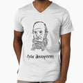 Writing with Fyodor Dostoyevsky by JamesinShirts