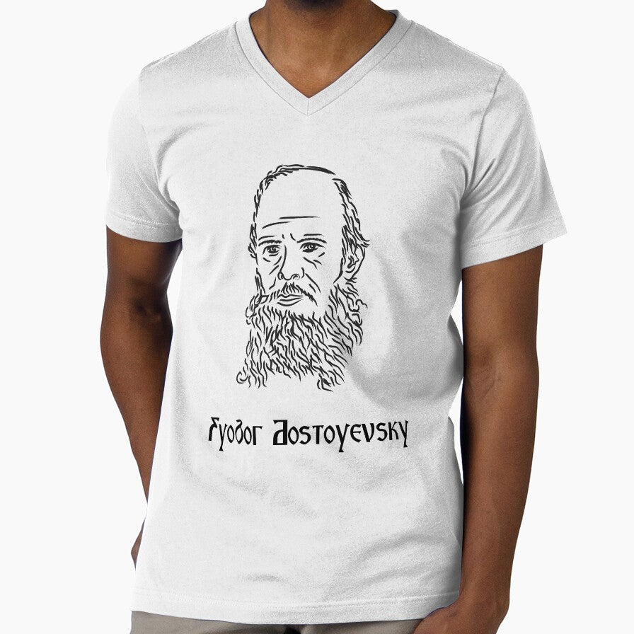 Writing with Fyodor Dostoyevsky by JamesinShirts