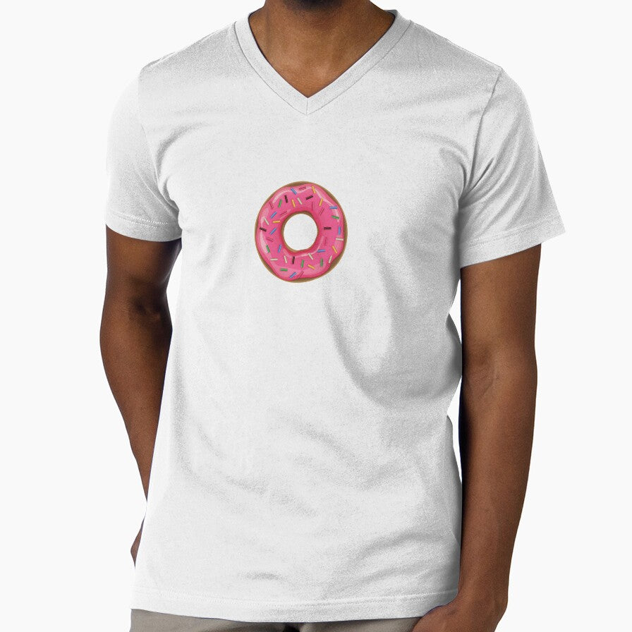 Pink strawberry Donut by OneTimeEngineer