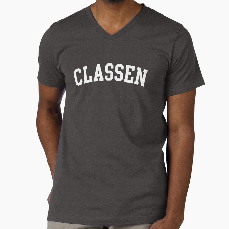 Classen All Caps White by CSASMerch