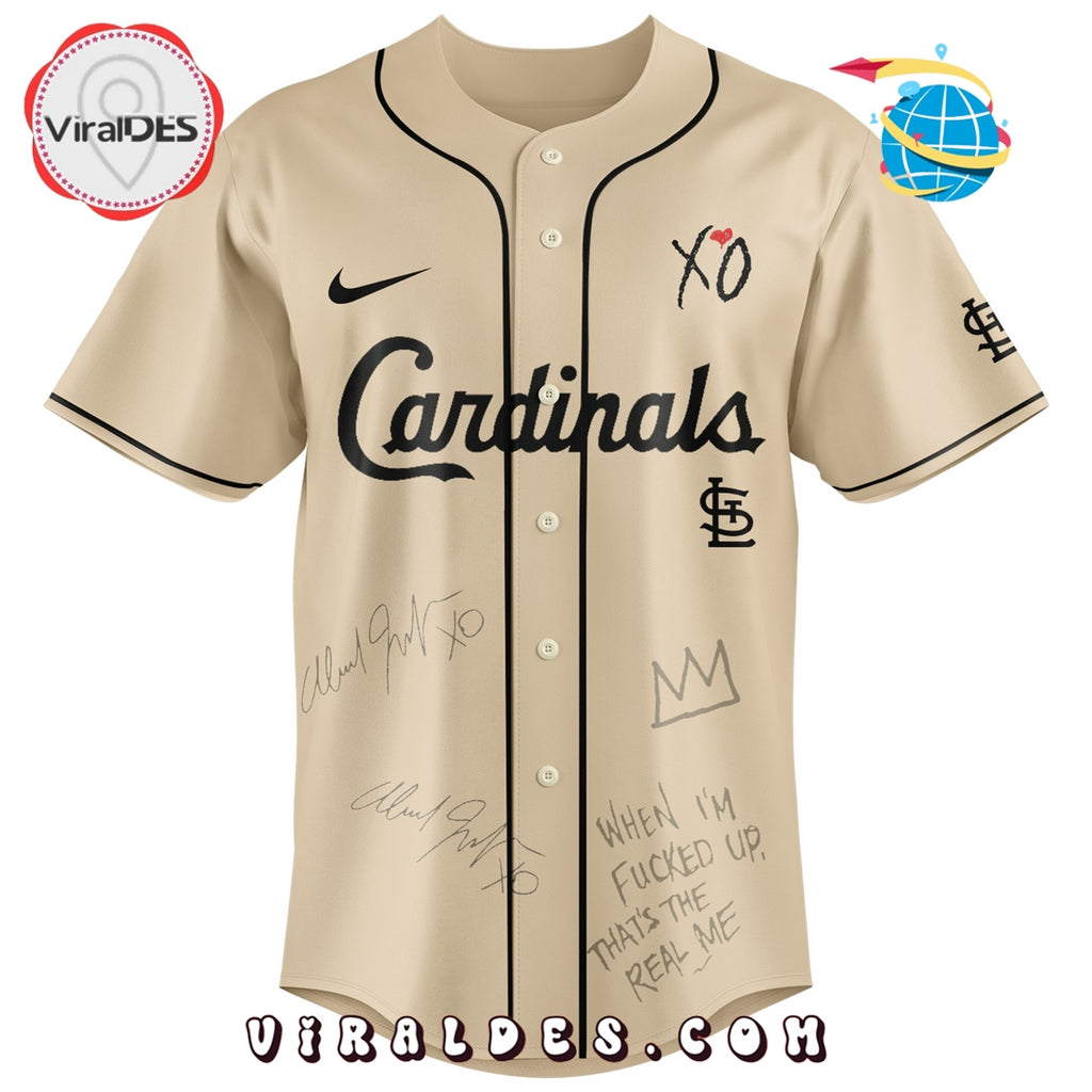 St. Louis Cardinals x The Weeknd After Hours Til Dawn Baseball Jersey