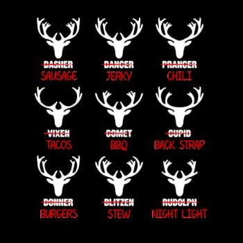 Reindeer Emoticon Hoodie