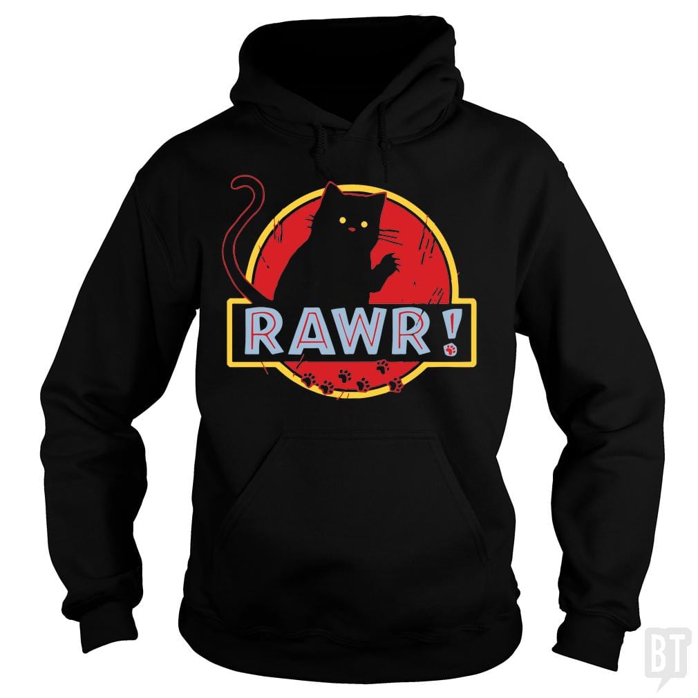 Jurassic Cat RAWR Hoodie
