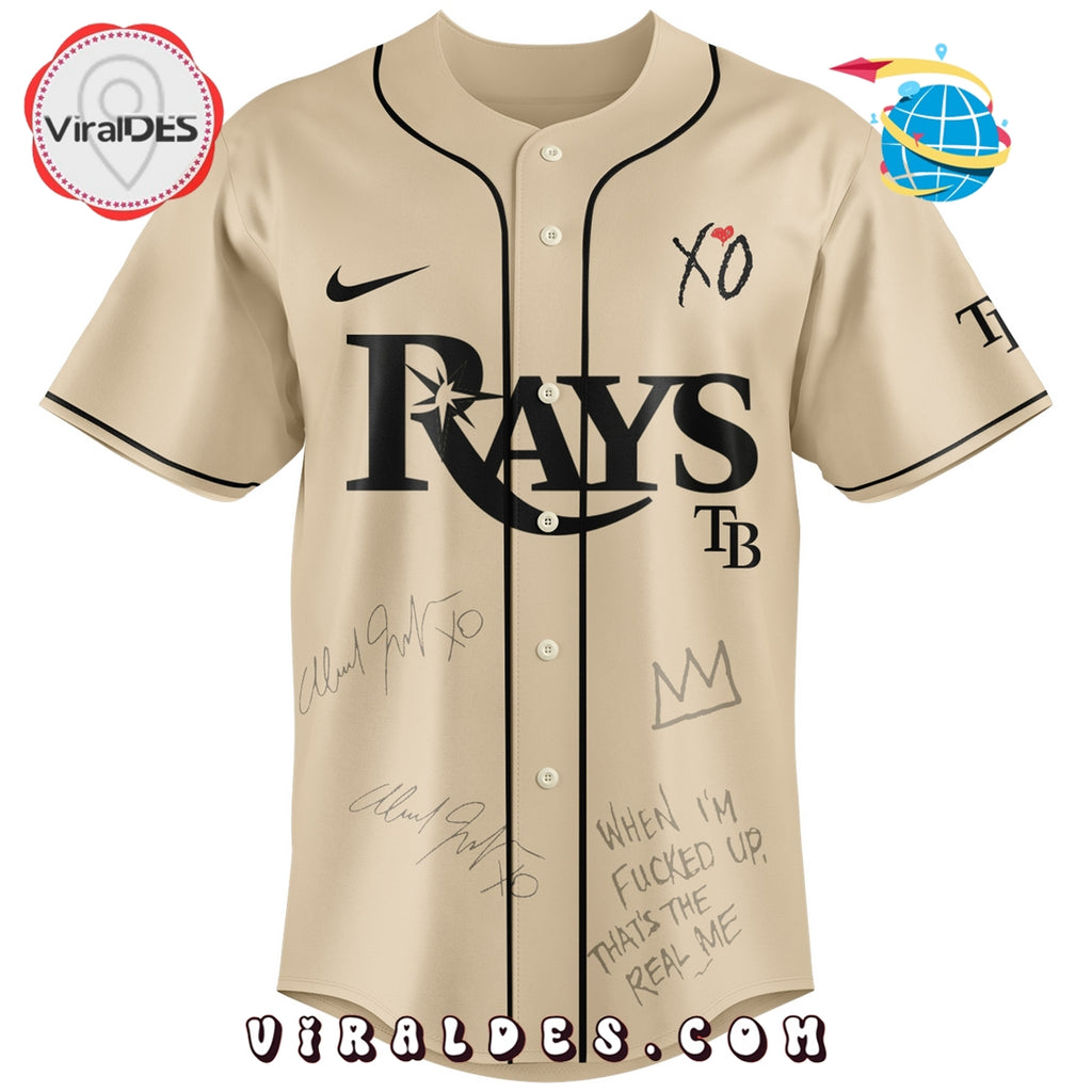 Tampa Bay Rays x The Weeknd After Hours Til Dawn Baseball Jersey