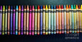 The Crayon Hues Line Print