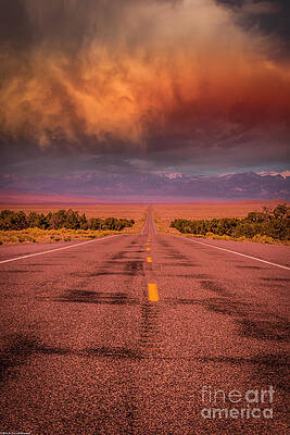 The Loneliest Highway In America Print