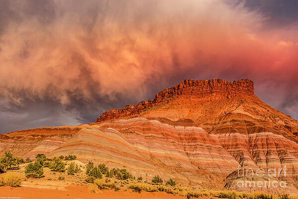 The Vermilion Cliffs Sunset Print