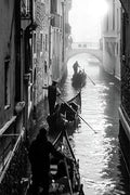 Three Gondoliers In Venice Print