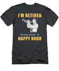 Trumpet In Retirement Joy Happy Hour Trumpet Tee  Get Yours Now T-Shirt