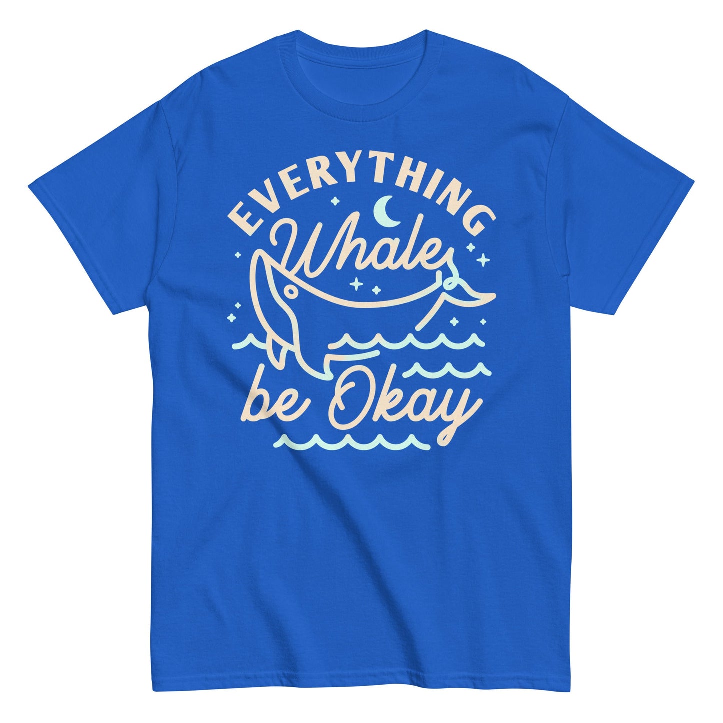 Everything Whale Be Okay Men's Classic Tee