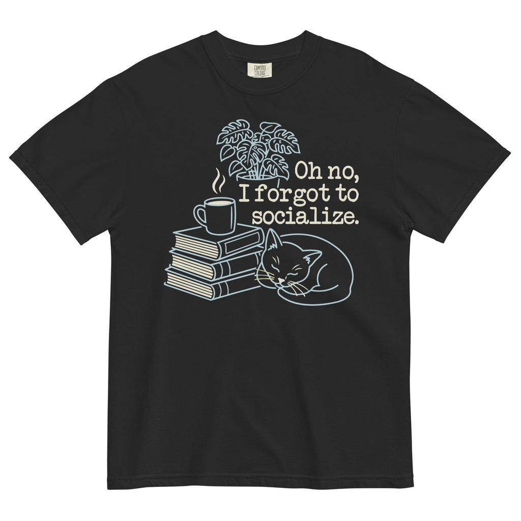 Oh No, I Forgot To Socialize Men's Relaxed Fit Tee