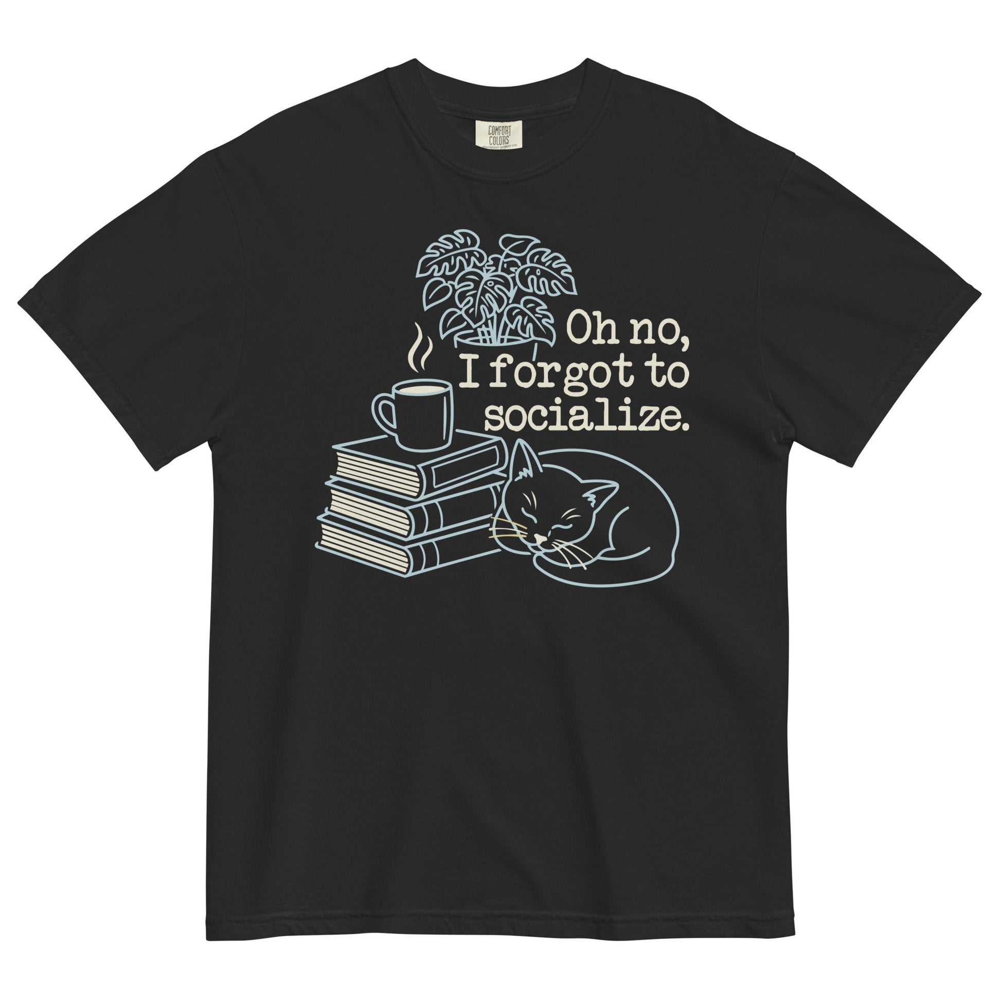 Oh No, I Forgot To Socialize Men's Relaxed Fit Tee