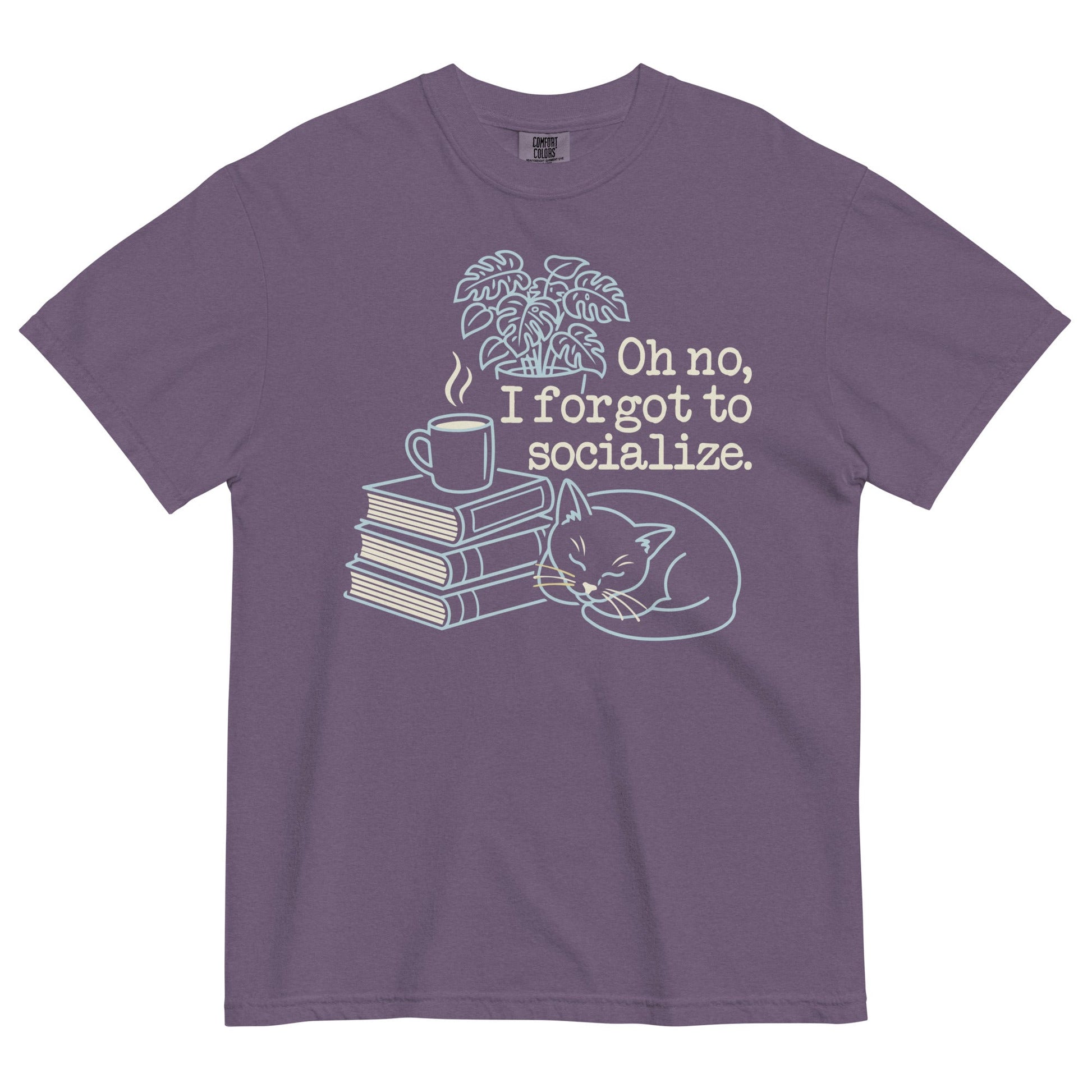Oh No, I Forgot To Socialize Men's Relaxed Fit Tee