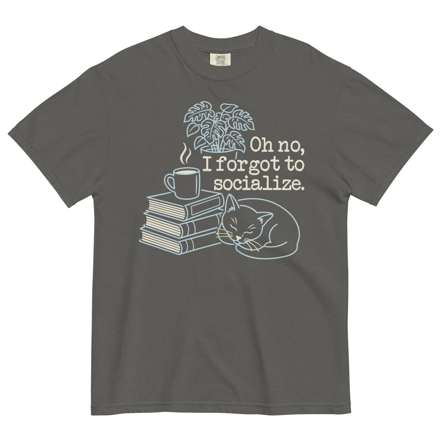 Oh No, I Forgot To Socialize Men's Relaxed Fit Tee