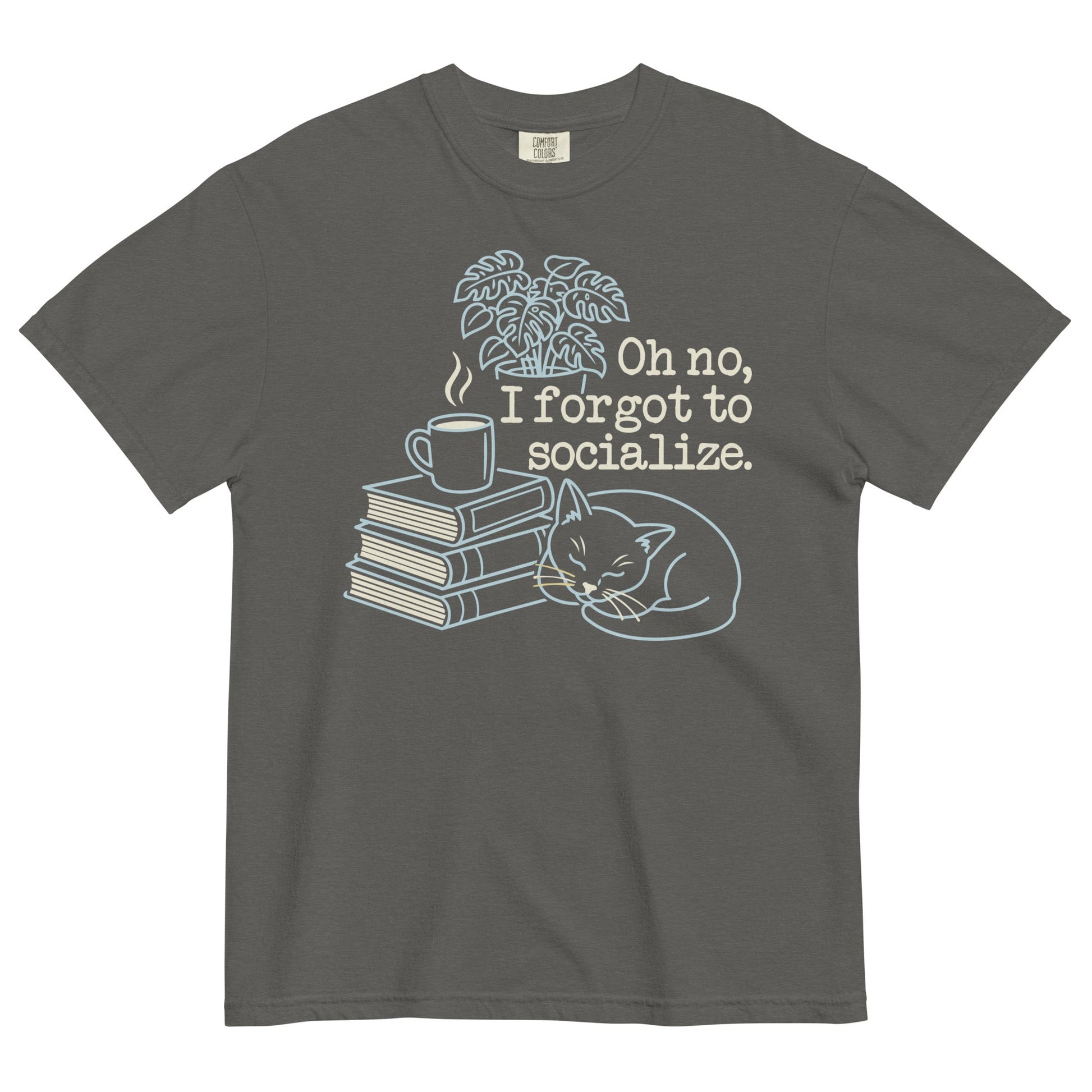 Oh No, I Forgot To Socialize Men's Relaxed Fit Tee