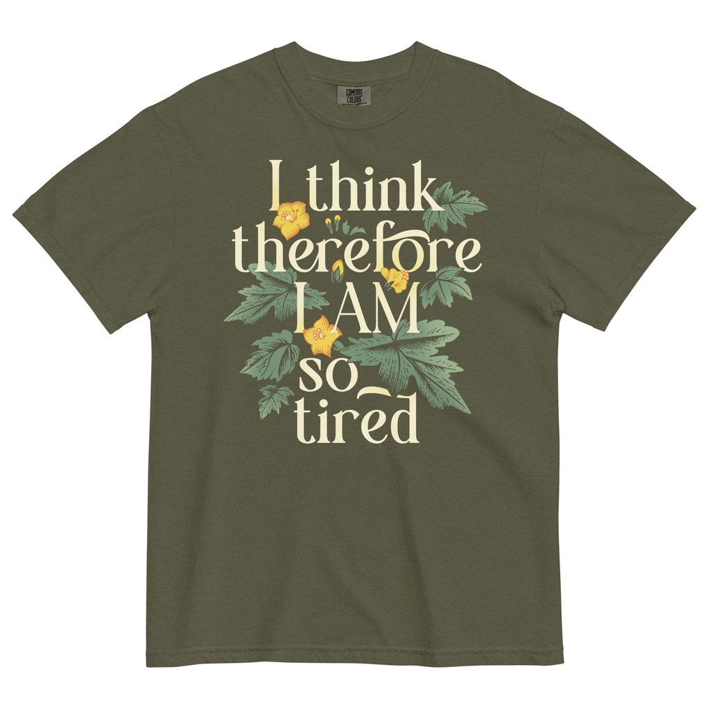 I Think Therefore I Am So Tired Men's Relaxed Fit Tee
