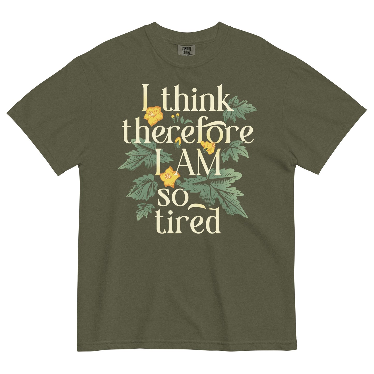 I Think Therefore I Am So Tired Men's Relaxed Fit Tee