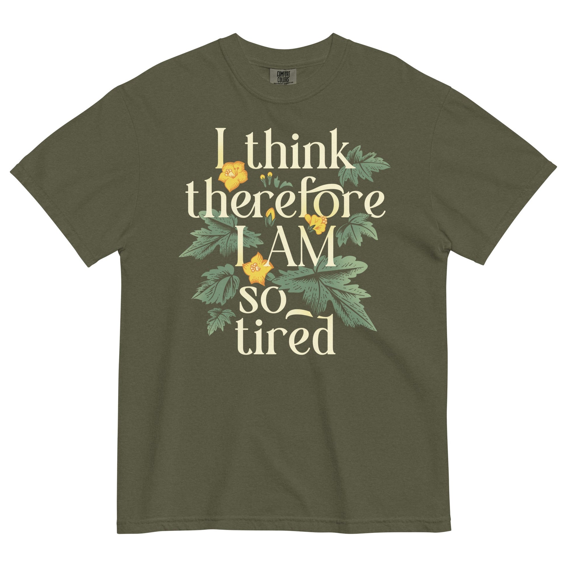 I Think Therefore I Am So Tired Men's Relaxed Fit Tee