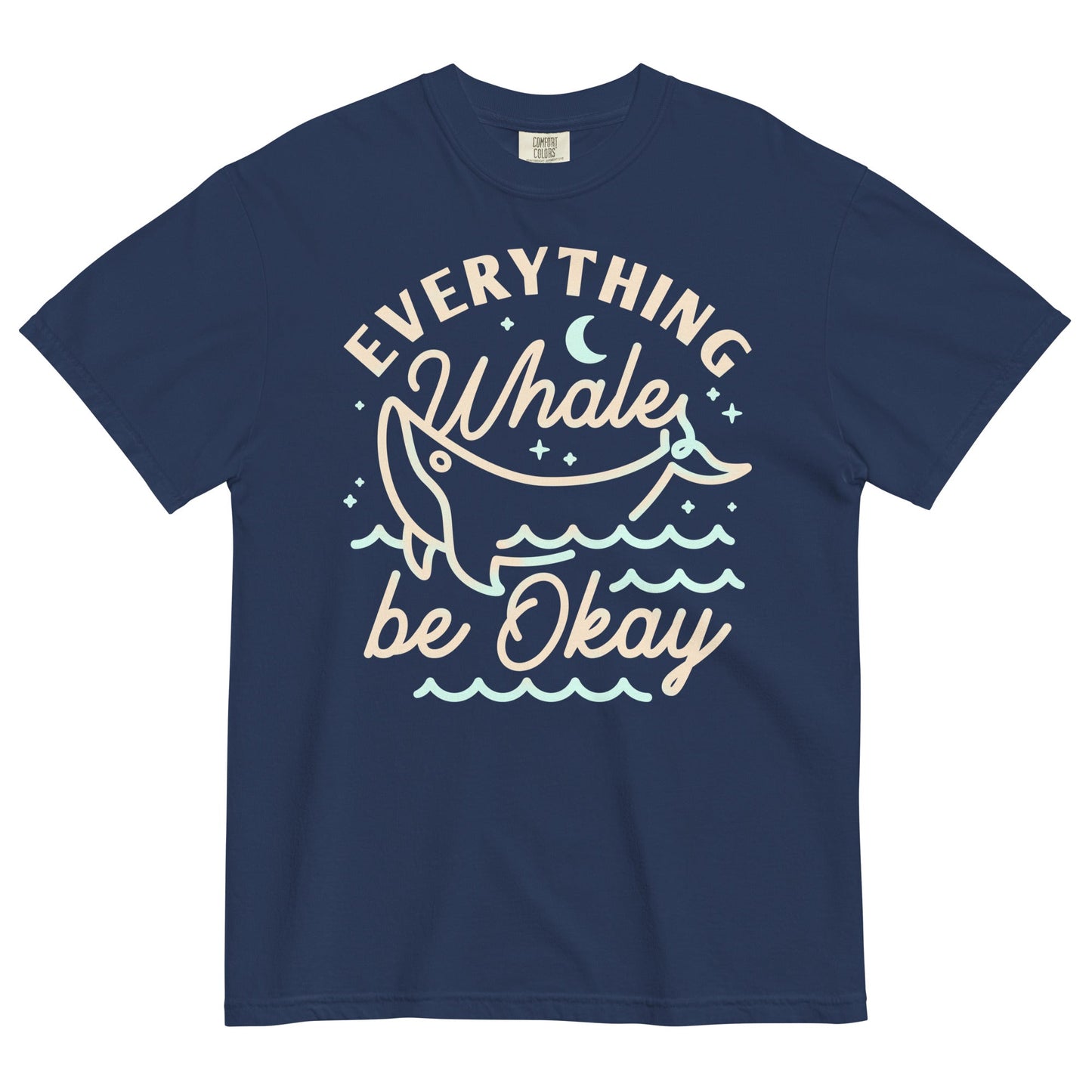 Everything Whale Be Okay Men's Relaxed Fit Tee