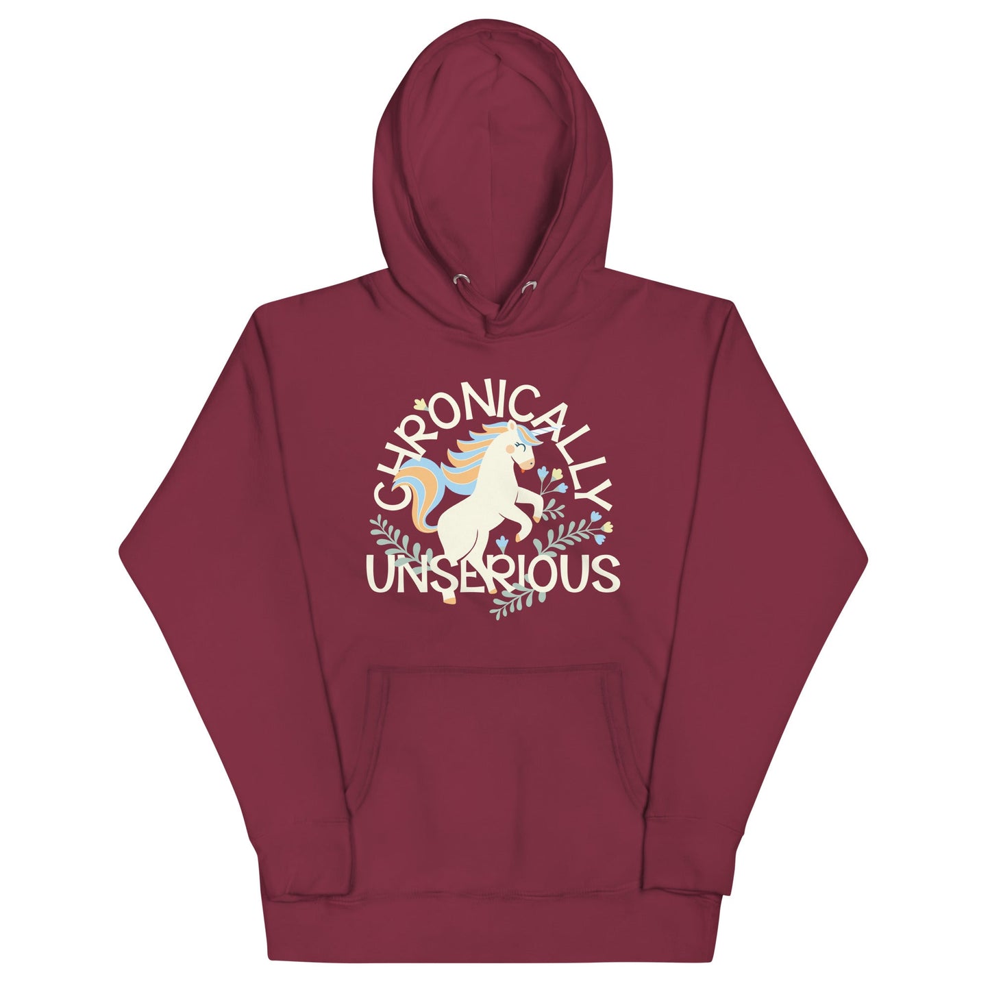 Chronically Unserious Unisex Hoodie