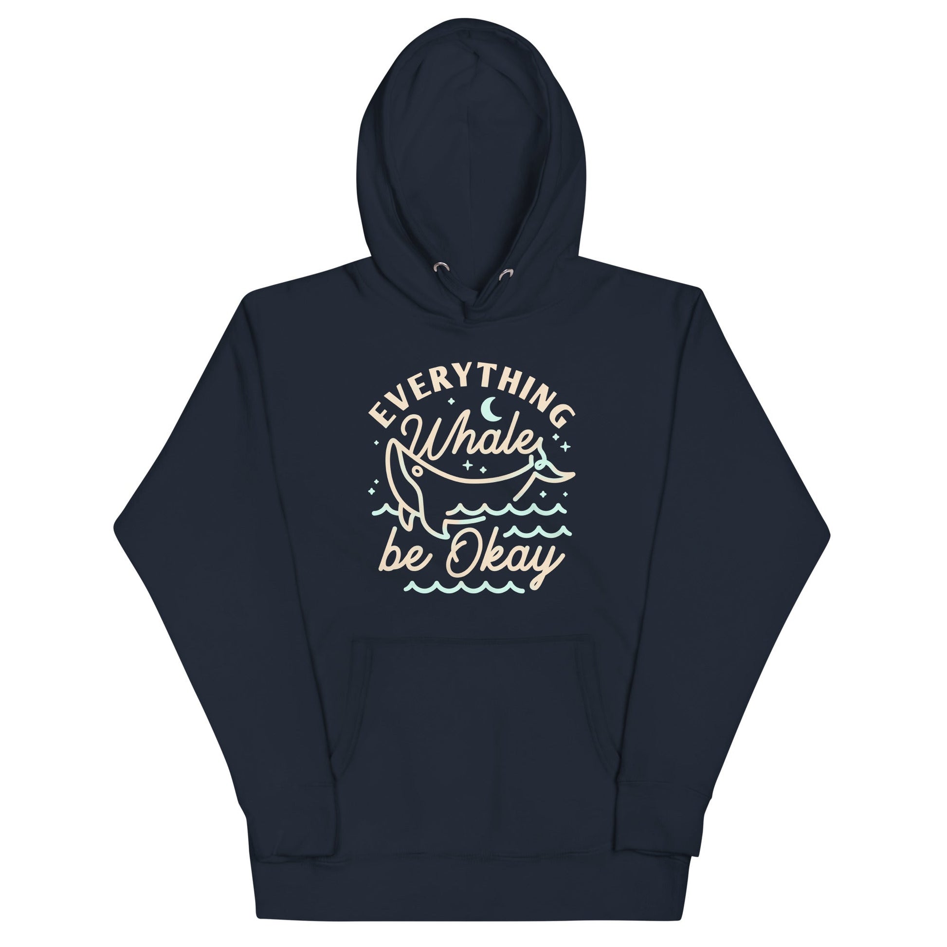 Everything Whale Be Okay Unisex Hoodie