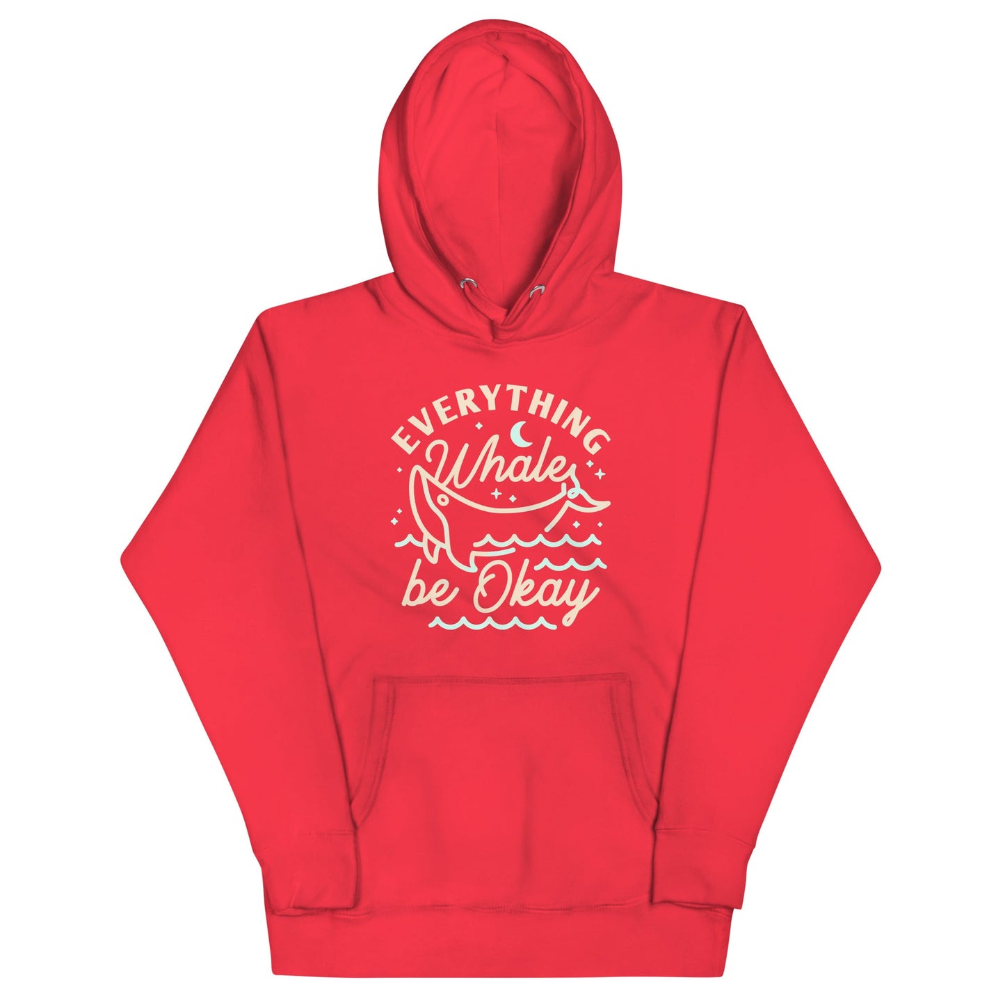 Everything Whale Be Okay Unisex Hoodie