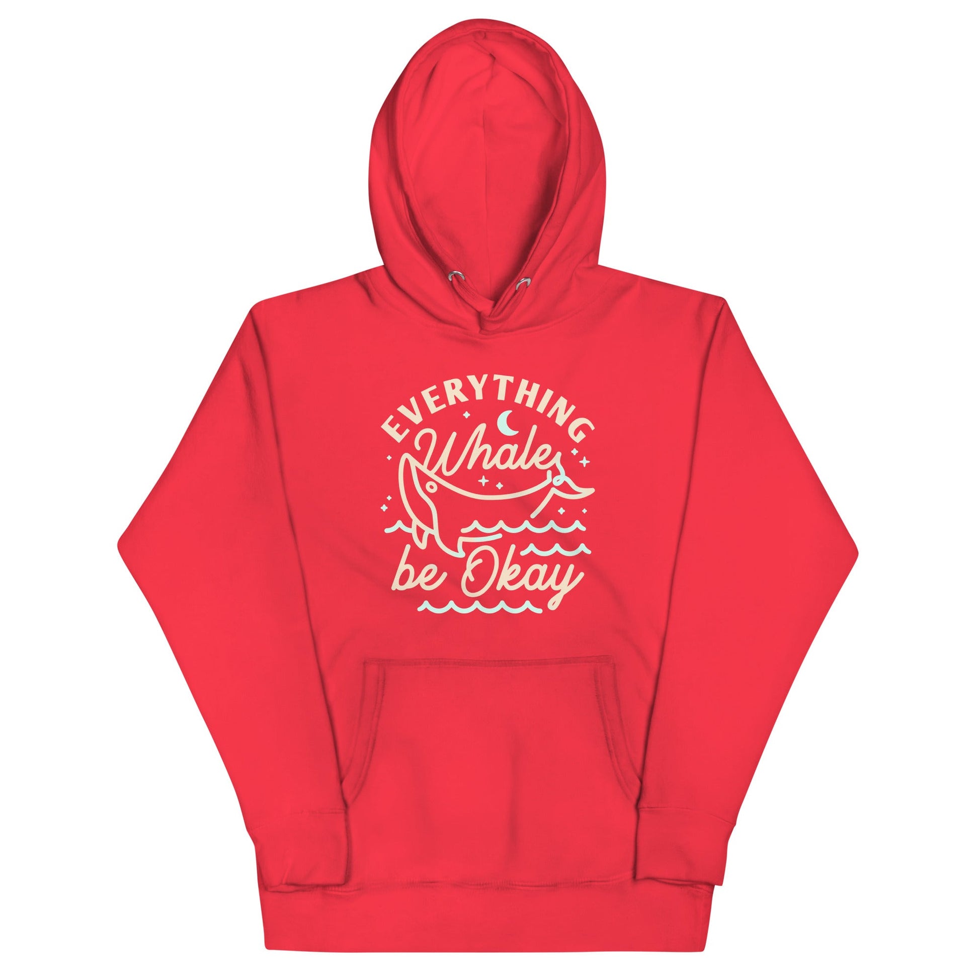 Everything Whale Be Okay Unisex Hoodie