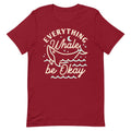 Everything Whale Be Okay Men's Signature Tee